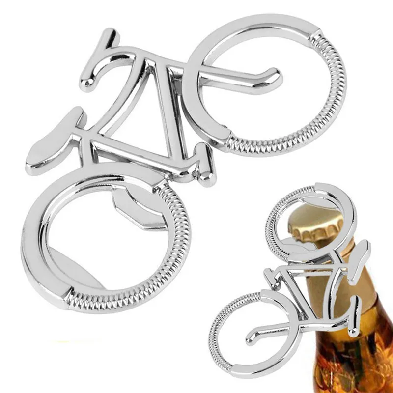 Beer Bottle Opener Cute Bicycle Shaped Openers Vintage Color Silver Bronze Bear Openers For Wedding & Party Favors Bar Tools (15)
