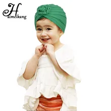 Haimeikang Cuter Knot Turban Hat Headband Hair Bands Head Wrap Cap For Girls Kids Hair Accessories Ornaments Headdress Headwear
