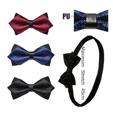 Новинка года, модный роскошный мужской галстук-бабочка для взрослых, для мальчиков, для выступлений, однотонный черный, синий, красный галстук-бабочка, женский свадебный галстук, один размер