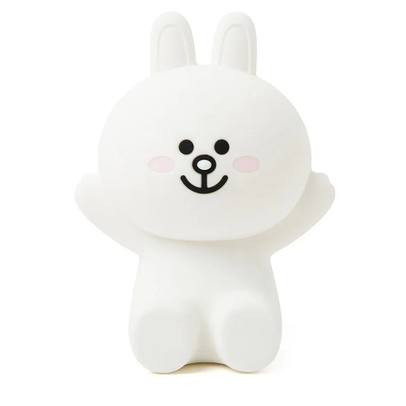  Dimmable Novel Cute Bear Rabbit Mini LED Rechargeable USB Night Light Led Lights For Home Baby Lamp - 32862954820