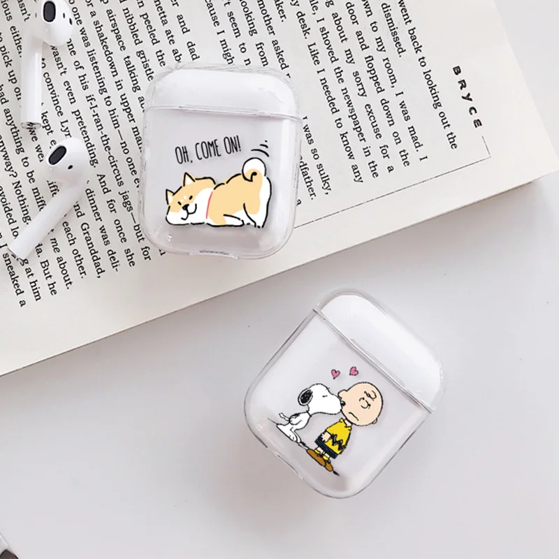 

Cartoon Case For Apple airpods case Cover Cute Wireless Bluetooth Earphone Case For Airpods Headphone Hard Protective Cover