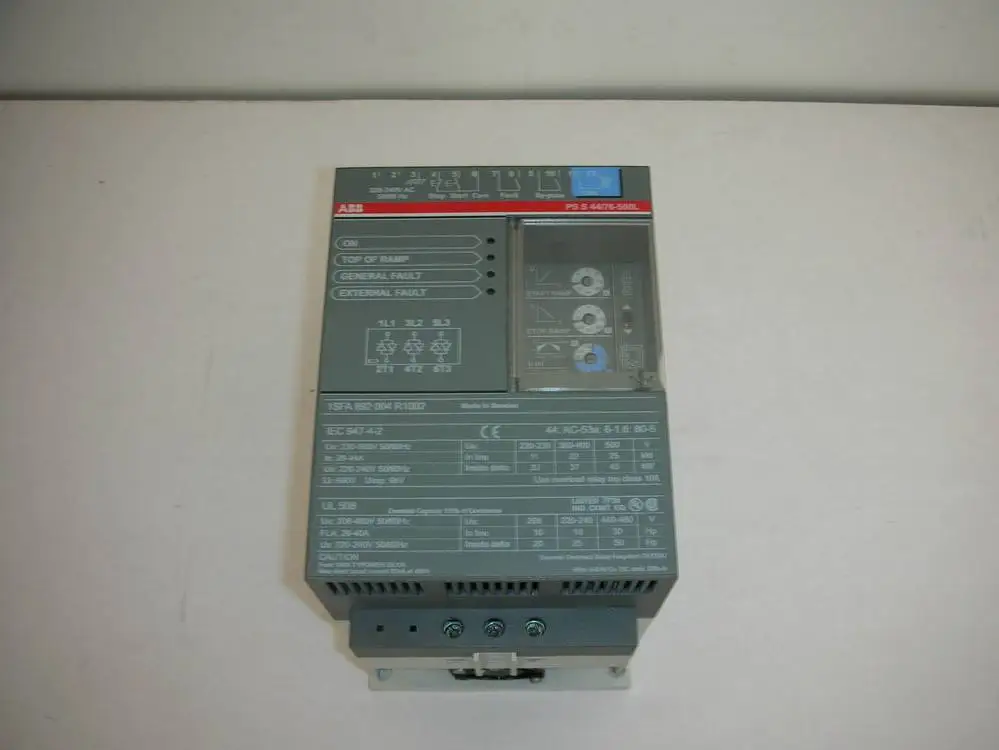 

1PC USED ABB soft start PSS44/76-500L