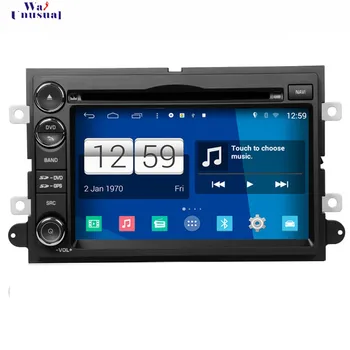 

WANUSUAL Car Styling Quad Core 16G 6.2'' Android 4.4 Car DVD Player for Ford Explorer for Fusion GPS Navigation with BT WIFI Map