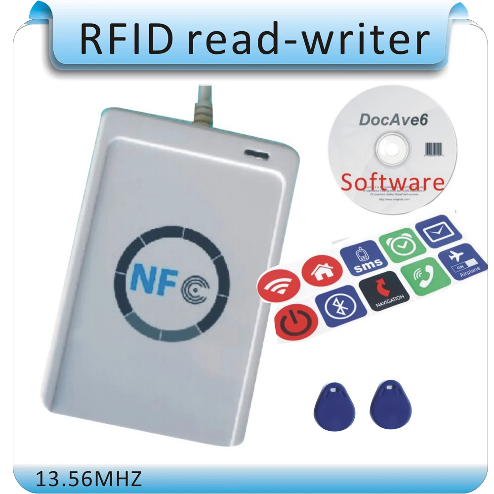 NFC Tag Adesivi Riscrivibili - Etichette RFID 13.56MHz Per Controllo Accessi - Foto 2