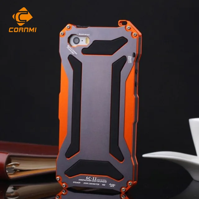 Special Offers Shockproof Phone Case For iPhone 5s Cover Metal Aluminum Shell Heavy Duty Protection Anti-knock Pouch For iPhone 5 5S SE CORNMI Special Offers Shockproof Phone Case For iPhone 5s Cover Metal Aluminum Shell Heavy Duty Protection Anti-knock Pouch For iPhone 5 5S SE CORNMI