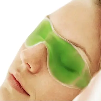 

Summer Style Eyes Masks Dark Circles Removal Eye Fatigue Relif Eye Gel Ice Goggles Sleep Masks Yellow Color Useful