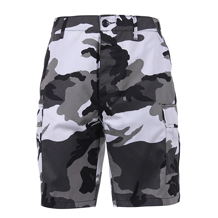 City camo plus size cargo camouflage summer bermuda masculina women khaki brand loose Male military army tactical shorts for men