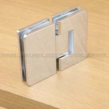 Устойчивая к кинетической энергии импортированная медь хром Твердый душ с дверью комнаты петли для стеклянной двери 180