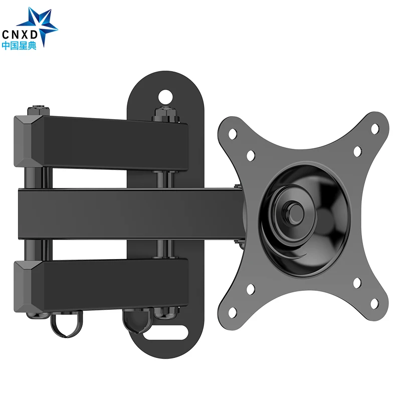 15kg LCD-3T full motion monitor mount parts 10 24 27 tilt swivel LCD  wall bracket monitor pipe mount VESA 75X75 100X100 50X50 - AliExpress