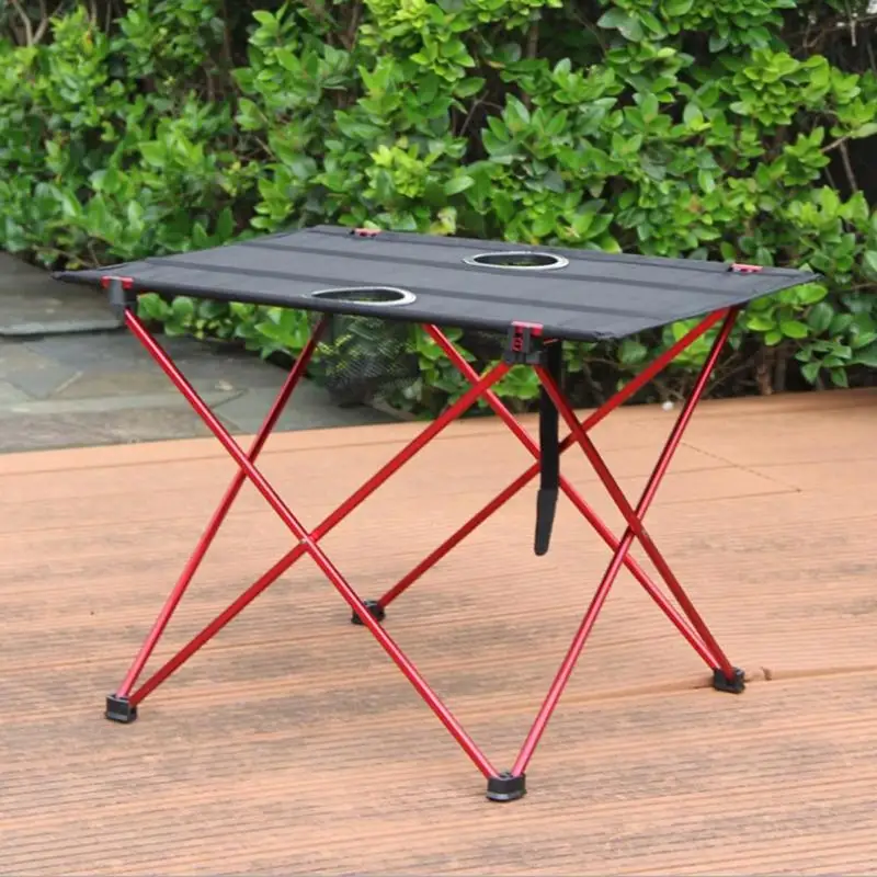 Portable Lightweight Outdoors Table For Camping Table Aluminium Alloy Picnic BBQ Folding Outdoor Activties Tavel Tables