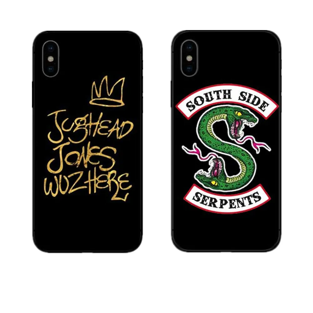 

Soft silicone Phone Case For iPhone 5 5S SE 6 6S Plus 7 7Plus 8 8 Plus X XR XS MAX American TV Riverdale Jughead Jones Woz