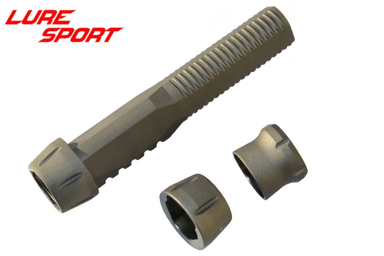 Heavy Duty Aluminum ReelSeat triangle body matt Grey (6)