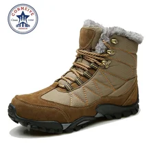 Offre spéciale en plein air chaussures de randonnée trekking apatilhas escalade étanche bottes sport sneakers En Cuir En Caoutchouc Hommes Extra Large (E +)