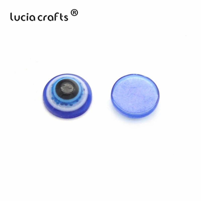 Распродажа! Lucia crafts 24 шт./лот 8 мм не Самоклеющиеся пластиковые Wiggly Googly Eyes DIY игрушки ручной работы куклы аксессуары K0912