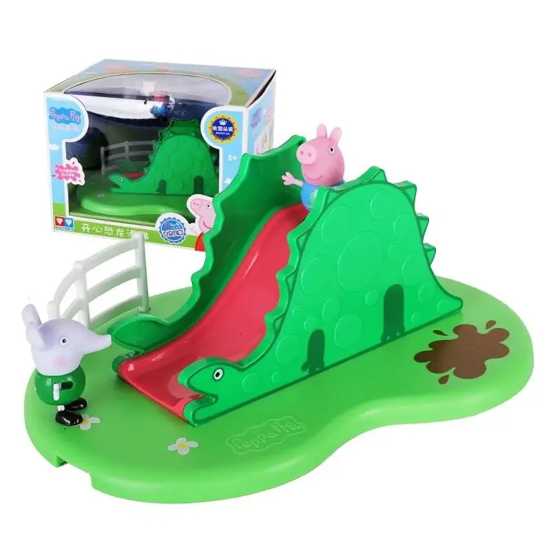 2019 подлинный Свинка Пеппа игрушка Моделирование PEPPA Джордж кукла Счастливый