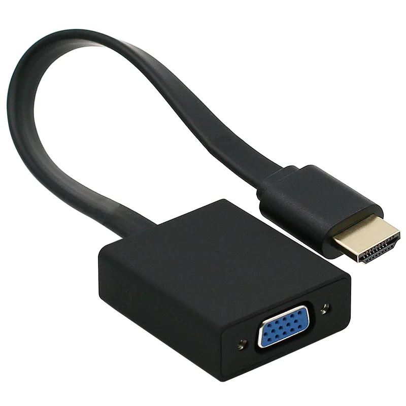 HDMI VGA адаптер Позолоченный разъем HDMI к VGA hd-конвертер кабель 1080 P для компьютера разговорный аудио Аналоговый Цифровой YS-333