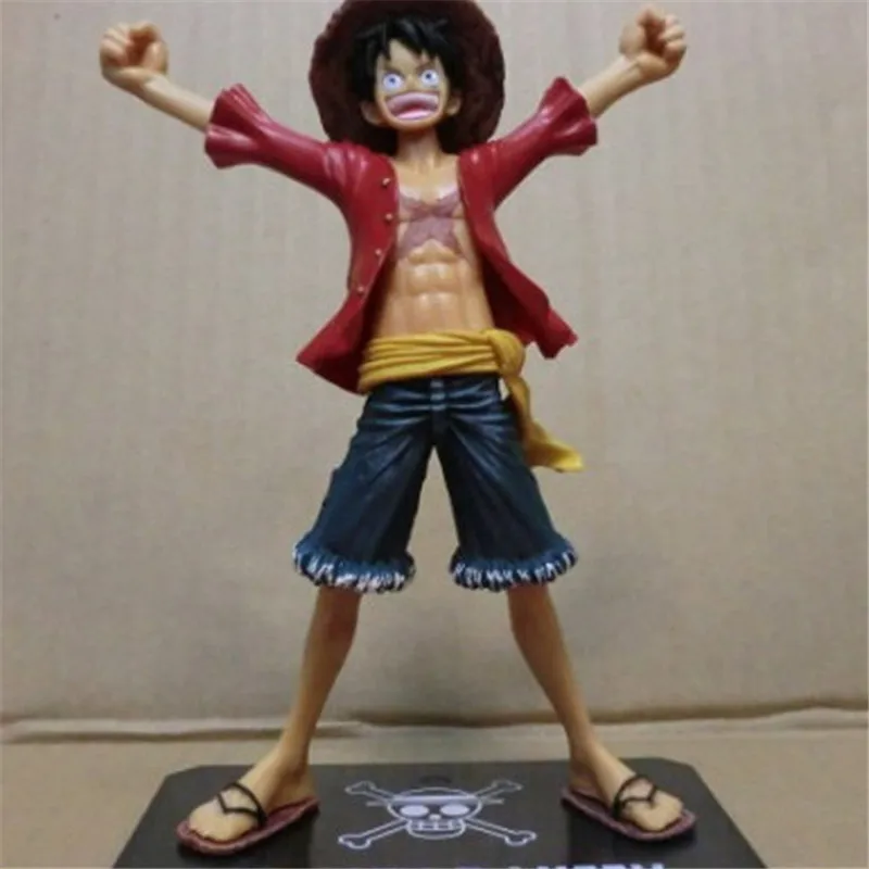 Горячая Действие 15 см аниме одна деталь обезьяна Luffy фигура ПВХ 6 &quotдва года