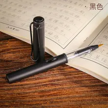 1 шт. черный металл кисть Акварельная Живопись Рисунок авторучка школа офиса канцелярские художник каллиграфия ручка