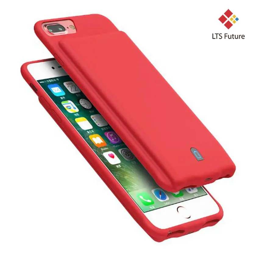 

4500mAh External Battery Power Bank Phone case for iPhone 6 6s 7 8, 7000mAh Battery Charger Cover for iPhone 6 6S 7 8 Plus