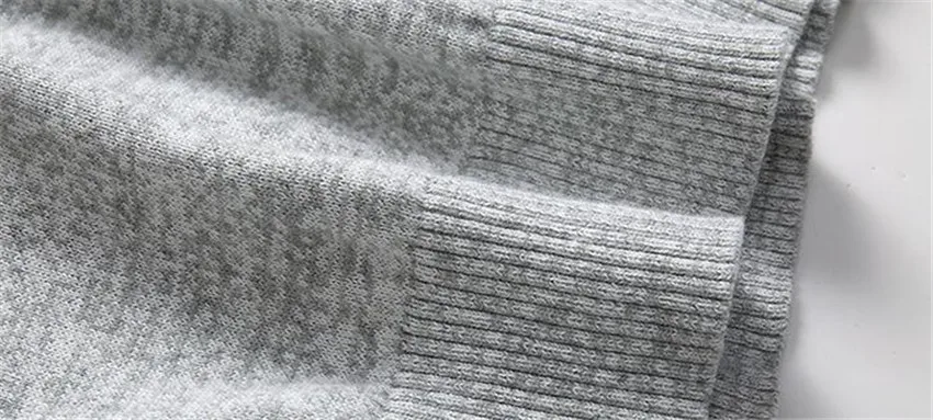 Осенние мужские Новые однотонные хлопковые дышащие мужские свитера с круглым вырезом, модный брендовый, Деловой, Повседневный мужской свитер с длинными рукавами