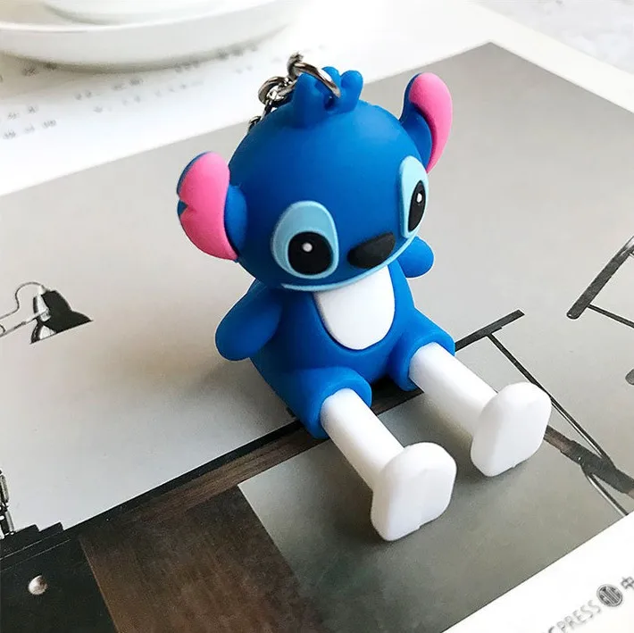 

3D Cartoon Stitch Mini Holder 2 in 1 mobile phone Desk holder Stand 500pcs/lot