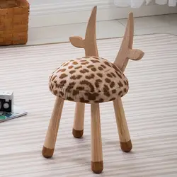 Бесплатная доставка U-BEST Креативный дизайн животных серии мебель табурет для детей, Профессиональная удобная ткань животных османка