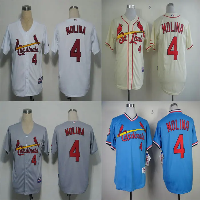 Yadier Molina - Cheap MLB Baseball Jerseys