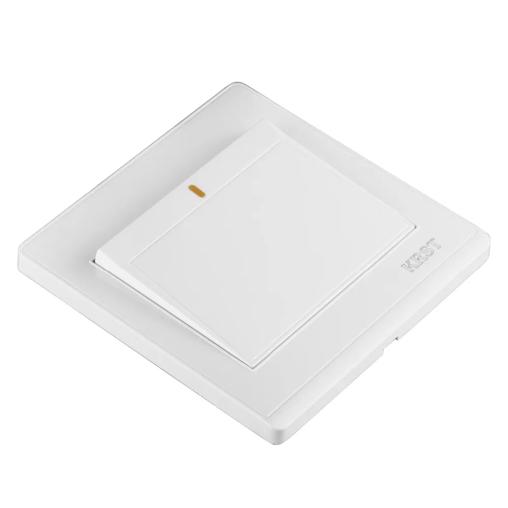 

Household Wall Switch Socket 86-Mounted Ceramic White, Open A Single Switch, PC 250V 10A