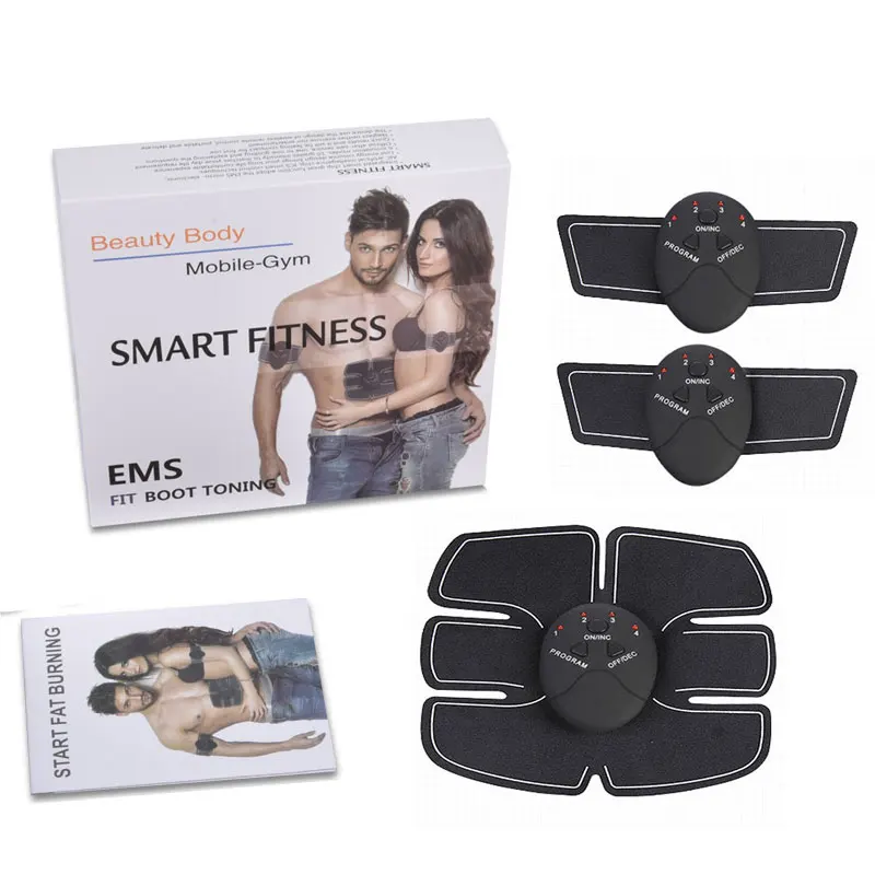 Беспроводной мышечный Стимулятор для похудения для женщин и мужчин, машина для красоты, массажер для тела, умный электрический пульс, лечение
