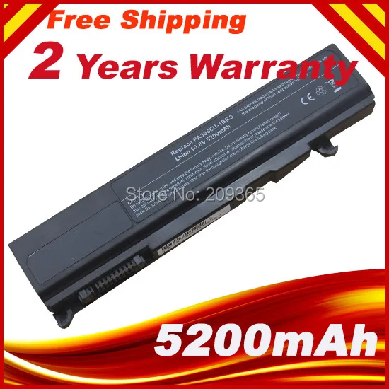 

NEW Battery for Toshiba Tecra A10 A9 A3X M10 M2 M3 A2 PA3356U-1BRS PA3356U-3BRS