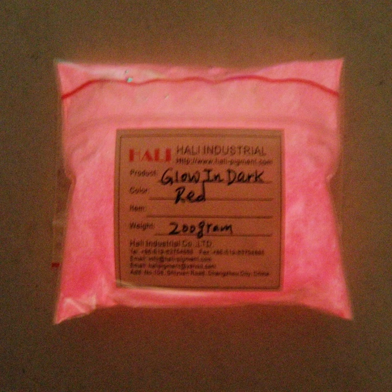 glow in dark Red-1