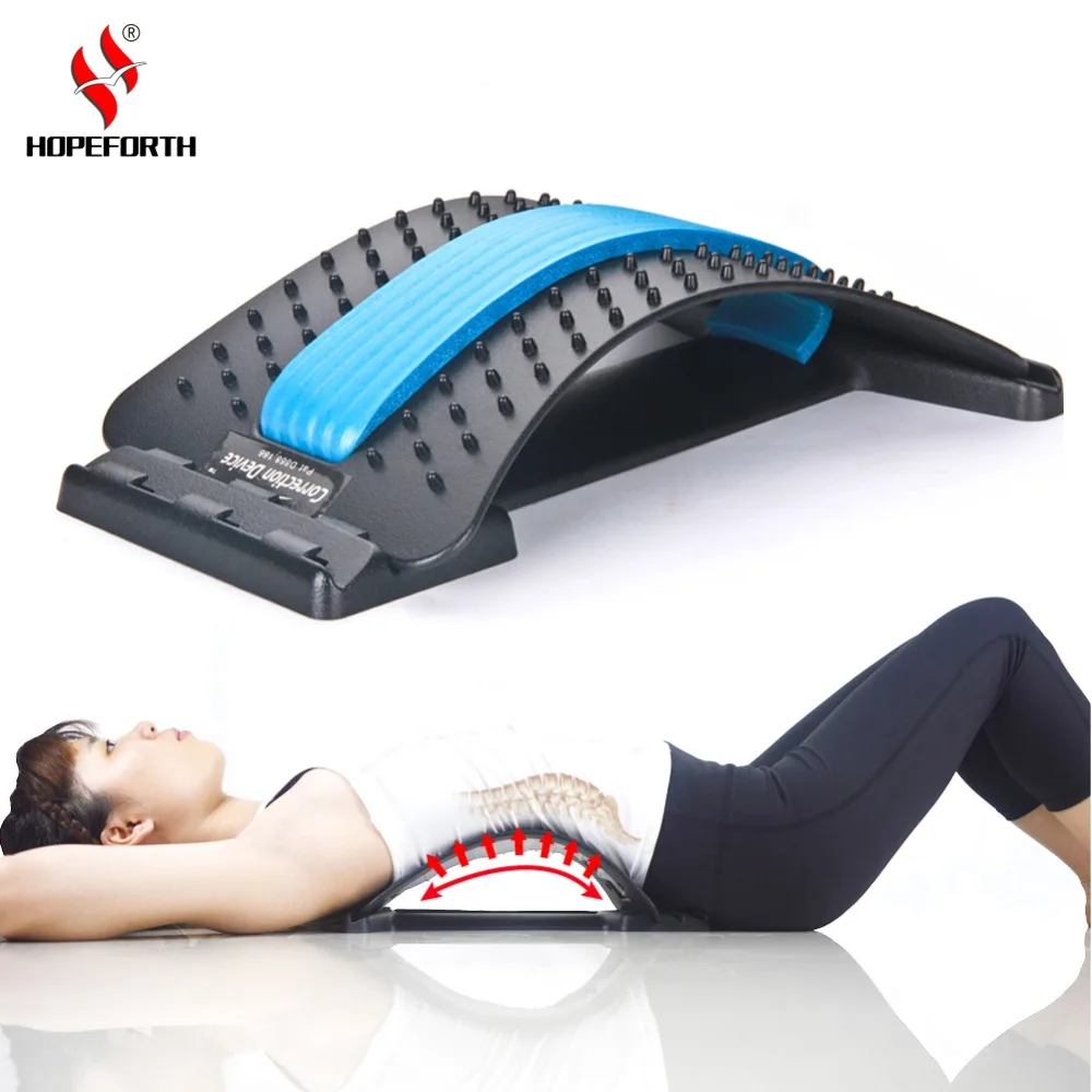 Back Stretcher Massager Magic Neck Equipment Relax Mate Lumbar Support