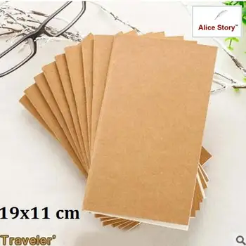 

Macaron Traveler'S Notebook Refill Replace Inner Core Notebook 19X10.5 m Special Size Infun Travel Diary Journal