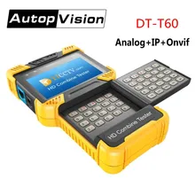 DHL DT-T60 4,0 дюймов 1080 P HD CCTV камеры тестер IP тестер аналоговых камер монитор Поддержка IPC+ CVBS/ONVIF/12 В 1A выход питания