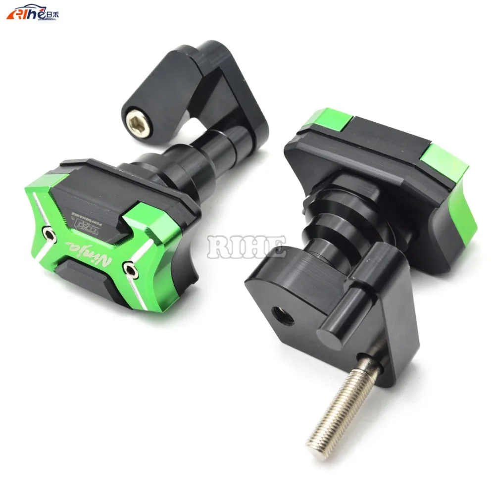 

Motorcycle cnc Left and Right Frame Slider Anti Crash Pads Engine Case Sliders Protector For Kawasaki Ninja ZX10R 2008 2009 2010