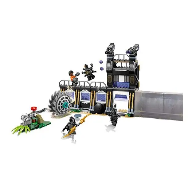 Дешево 446 шт. Super Heroes 76103 Marvel Мстители Corvus Glaive молотилка атаки строительные блоки кирпичи Бесконечность войны игрушки