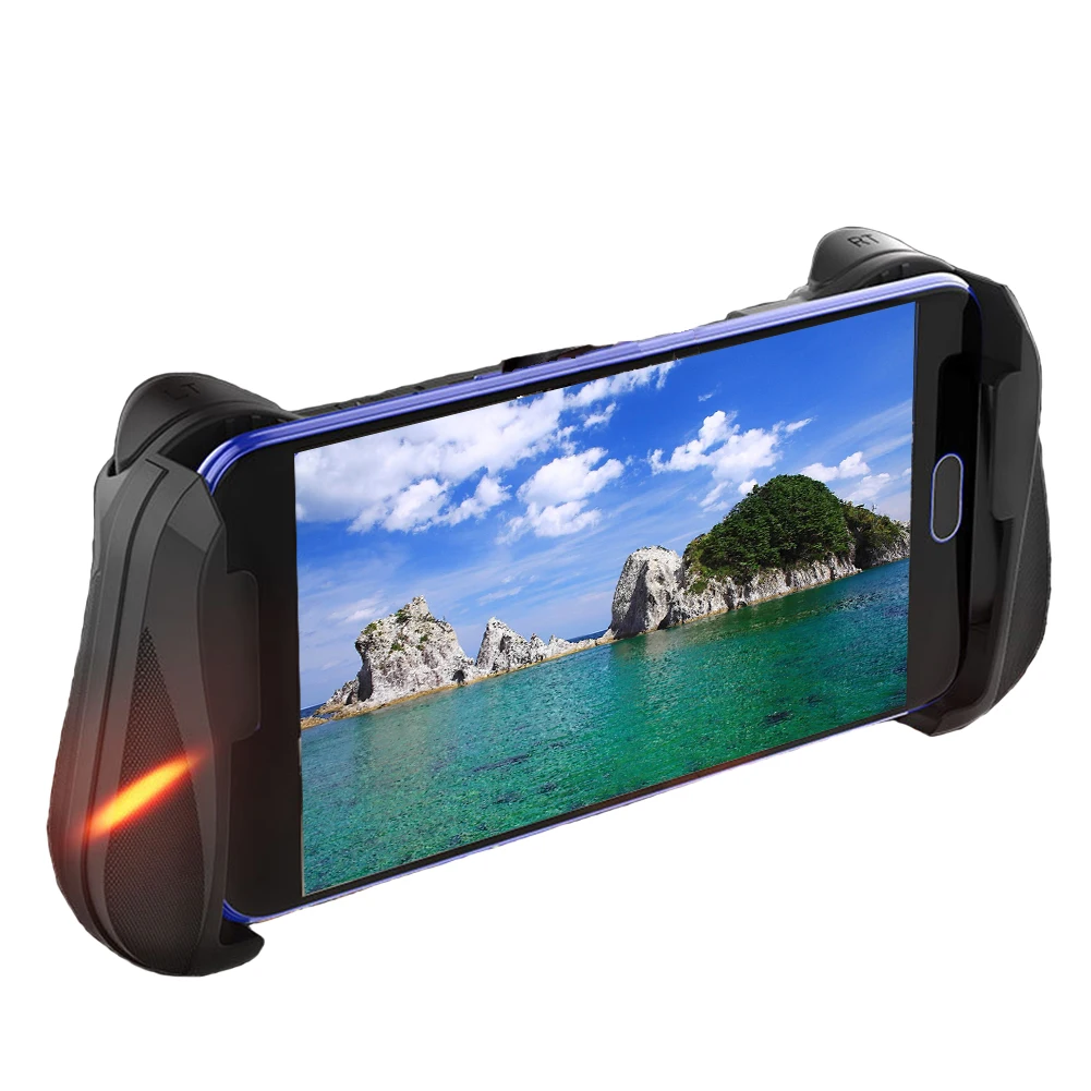 

Wireless Hollow USB Triggers Joystick Non Slip Stretchable Rechargeable Mobile Phone Controller Bluetooth Gamepad For MOCUTE-057