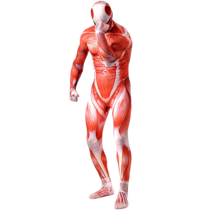 aliexpresscom buy attack on titan cosplay shingeki no kyojin costume colossal prop tights muscle man halloween costumes for men adult zentai from - Halloween Muscle aliexpresscom buy attack on titan cosplay shingeki no kyojin costume colossal prop tights muscle man halloween costumes for men adult zentai from - Halloween Muscle