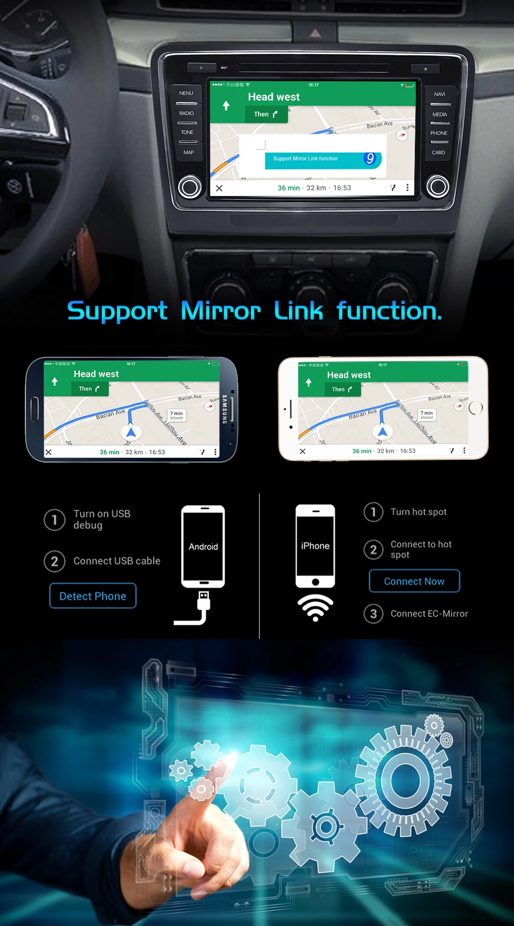 Sale Car multimedia gps 2 din car dvd 2G/16G for Mercede s Ben z ML300,ML350,ML450,ML500 car radio with carPlay 4