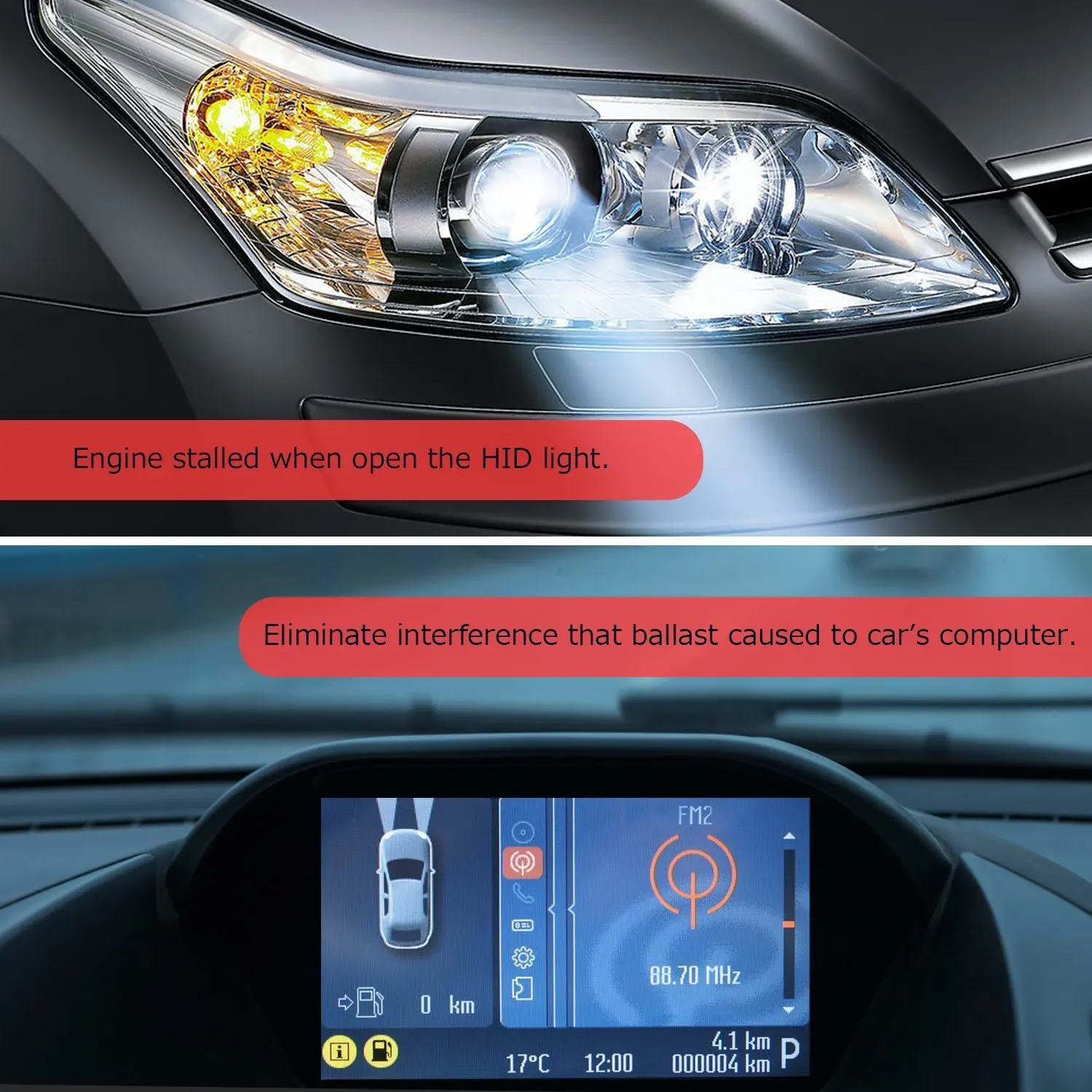 2шт C6 canbus HID xenon предупреждение об отмене декодер устройство hid ошибок