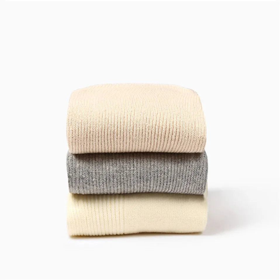 CHAOZHU-Japanese-High-School-Girls-High-Socks-Loose-Solid-Colors-Double-Needles-Knitting-Cotton-Long-Socks (2)