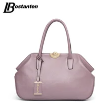 Bostanten diseñador cuero genuino bolsos de las señoras bolsos de marca famosa mujer bolsos hobos bolso de mano para las mujeres de moda de alta calidad