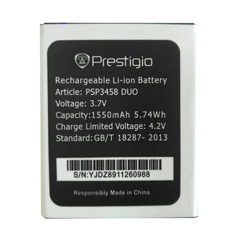 

PSP3458 DUO battery for Prestigio MultiPhone PSP3458 DUO PSP 3458 Accumulator Mobile Phone Batteries