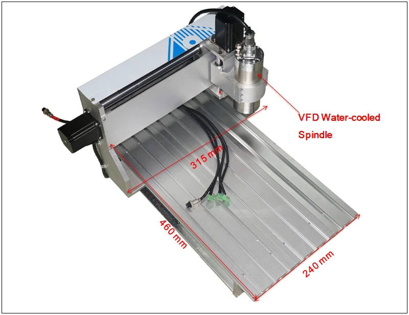 800 Вт 4 оси мини-cnc Router 3020 с ЧПУ для резки 10 шт. Гравировка Инструменты 2 шт. ER11 собирать патрон