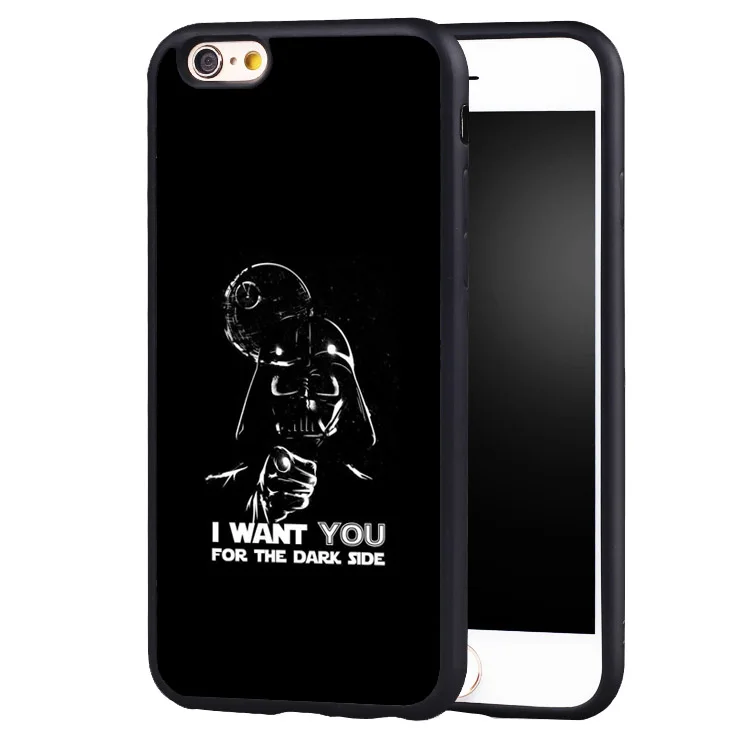 Darth Vader - Star Wars Movie Phone Cases For iPhone 6 6S Plus 7 7Plus 5 5S 5C SE original protect edge Back Cover Shell |