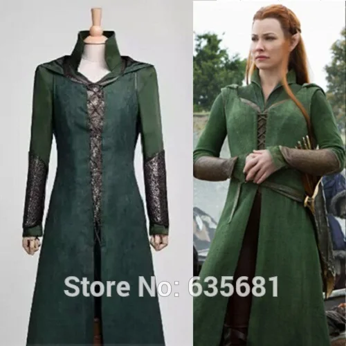 Потому что Хоббит Desolation of Smaug карнавальный костюм тауриэль голова эльфа из леса
