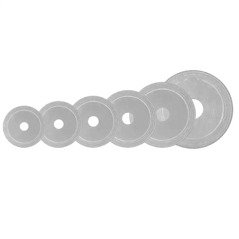 Ультра-тонкий алмазный пильный диск наклонные зубья режущие инструменты для камня агат нефрит 80 мм, 100 мм, 110 мм, 120 мм, 150 мм, 200 мм