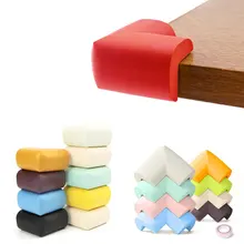 4 шт./партия, толстый защитный уголок для детей 55 мм x 55 мм, основная защита для детей, детские уголки, безопасный уголок для ребенка, защитные мягкие, милые