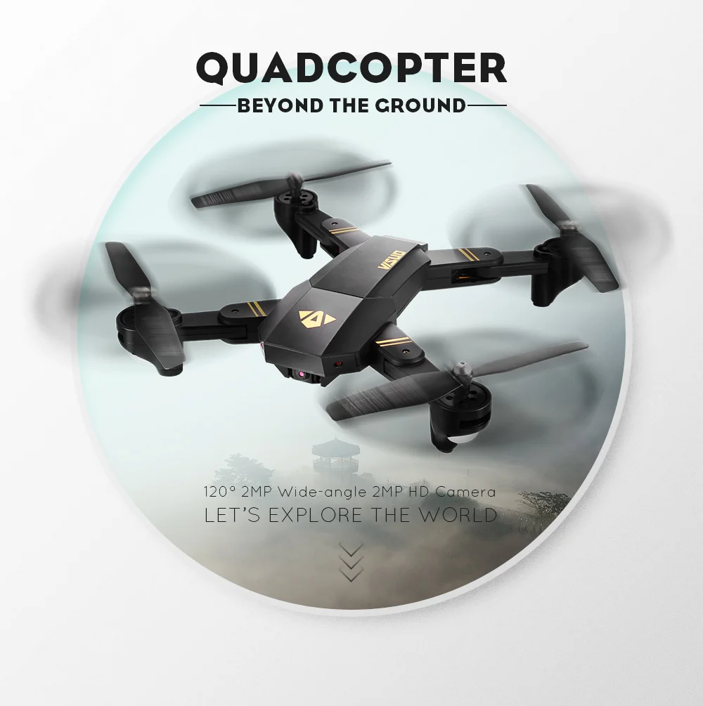 XS809HW Foldable RC Drone XS809HW Foldable RC Drone