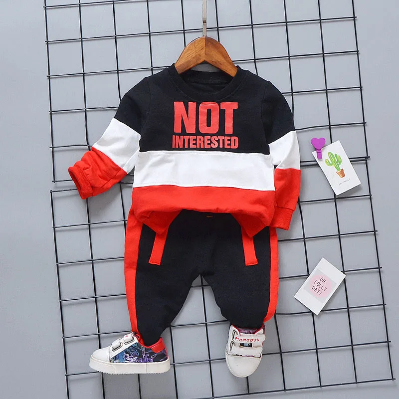

Baby boy clothes children clothing set boys fashion print spring autumn cotton t-shirt +pant 2pc set baby boy sport clothing